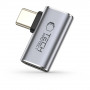 Adaptador angular USB-C Tech-Protect UltraBoost AA01, cinzento