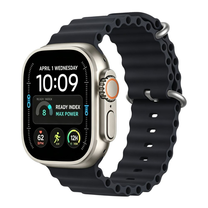 Pulseira Tech-Protect Iconband Pro para Apple Watch 8 / 9 / 10 / 11 / 12 / SE / Ultra 44/45/46/49 mm, cinzento carvão