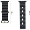 Pulseira Tech-Protect Iconband Pro para Apple Watch 8 / 9 / 10 / 11 / 12 / SE / Ultra 44/45/46/49 mm, cinzento carvão