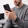 Pulseira Tech-Protect Iconband Pro para Apple Watch 8 / 9 / 10 / 11 / 12 / SE / Ultra 44/45/46/49 mm, cinzento carvão