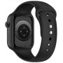 Pulseira de silicone Tech-Protect para Apple Watch 8 / 9 / 10 / 11 / 12 / SE / Ultra 44/45/46/49 mm, preta