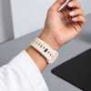 Pulseira Tech-Protect Silicone Line para Apple Watch 8 / 9 / 10 / 11 / 12 / SE / Ultra 44/45/46/49 mm, Stone