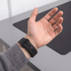 Pulseira Tech-Protect Silicone Line Apple Watch 8 / 9 / 10 / 11 / 12 / SE / Ultra 44/45/46/49 mm, preta