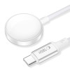Tech-Protect MC02 UltraBoost Carregador Magnético Cabo USB-C 100 cm para Apple Watch, Branco