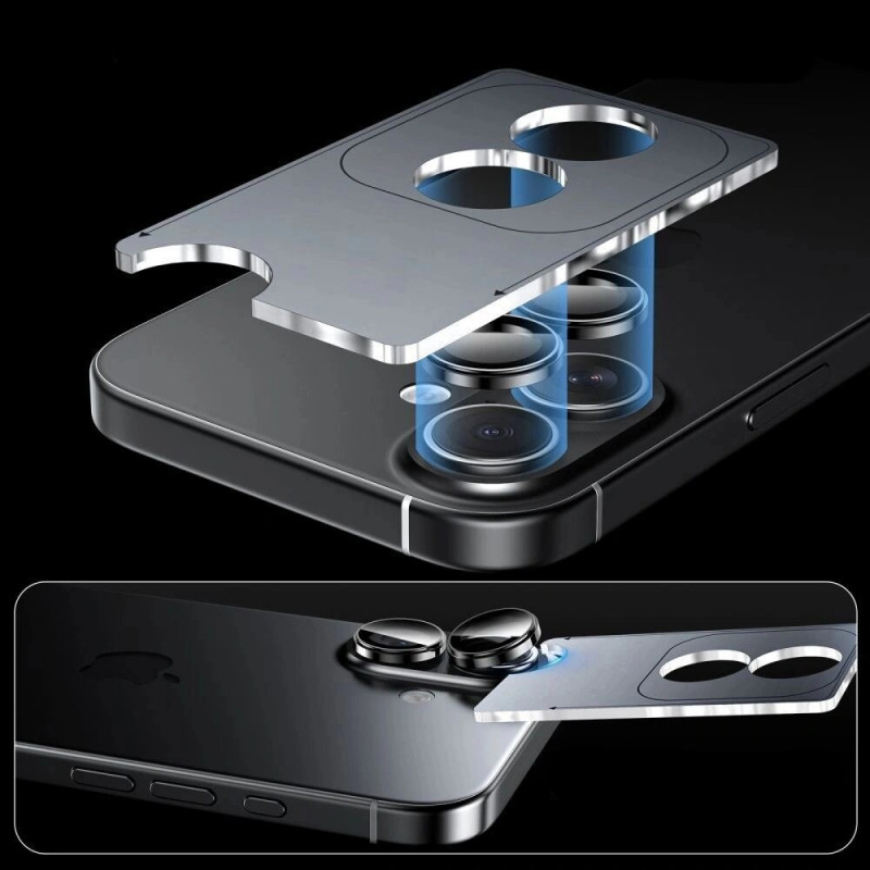 Tech-Protect Camring Fit+ Capa para Câmara para Samsung Galaxy S26 Ultra, Transparente