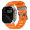 Pulseira Tech-Protect Motion para Apple Watch 8 / 9 / 10 / 11 / 12 / SE / Ultra 44/45/46/49 mm, laranja sinal