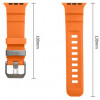 Pulseira Tech-Protect Motion para Apple Watch 8 / 9 / 10 / 11 / 12 / SE / Ultra 44/45/46/49 mm, laranja sinal