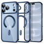 Capa Magflex MagSafe Tech-Protect para Apple iPhone 17 Pro / 18 Pro, azul-claro brilhante