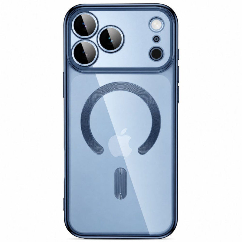 Capa Magflex MagSafe Tech-Protect para Apple iPhone 17 Pro / 18 Pro, azul-claro brilhante