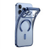 Capa MagSafe Tech-Protect Magflex para Apple iPhone 17 Pro Max / 18 Pro Max, azul-claro brilhante