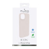 Capa antimicrobiana Puro ICON para Apple iPhone 14 Plus / 15 Plus, rosa areia