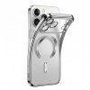 Capa MagSafe Tech-Protect Magflex para Apple iPhone 17 Pro / 18 Pro, prateado brilhante