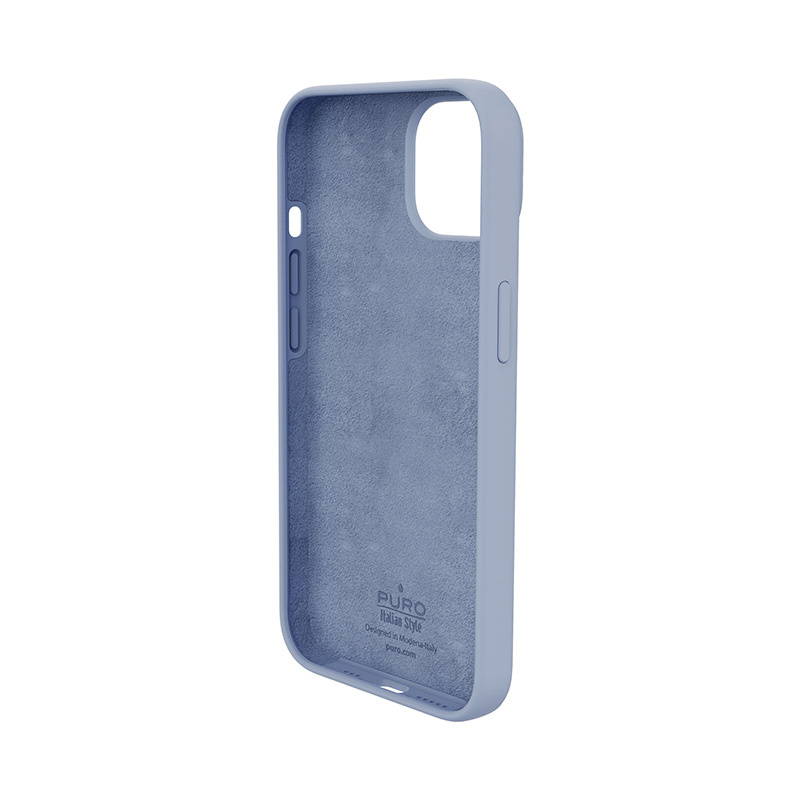 Capa antimicrobiana Puro ICON para Apple iPhone 14 Plus / 15 Plus, Sierra Blue