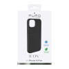 Capa antimicrobiana Puro ICON para Apple iPhone 14 Plus / 15 Plus, preta