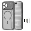 Capa Tech-Protect MagPeak MagSafe CC para Apple iPhone 17 Pro Max / 18 Pro Max THP6113, Matte Titanium