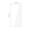 Película de hidrogel Tech-Protect Hydroflex Fit+ para Xiaomi Redmi Note 15 Pro+ Plus 5G / POCO M8 Pro (2 unid.), transparente