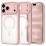 Capa Tech-Protect MagPeak MagSafe CC para Apple iPhone 17 Pro Max / 18 Pro Max THP6115, rosa mate