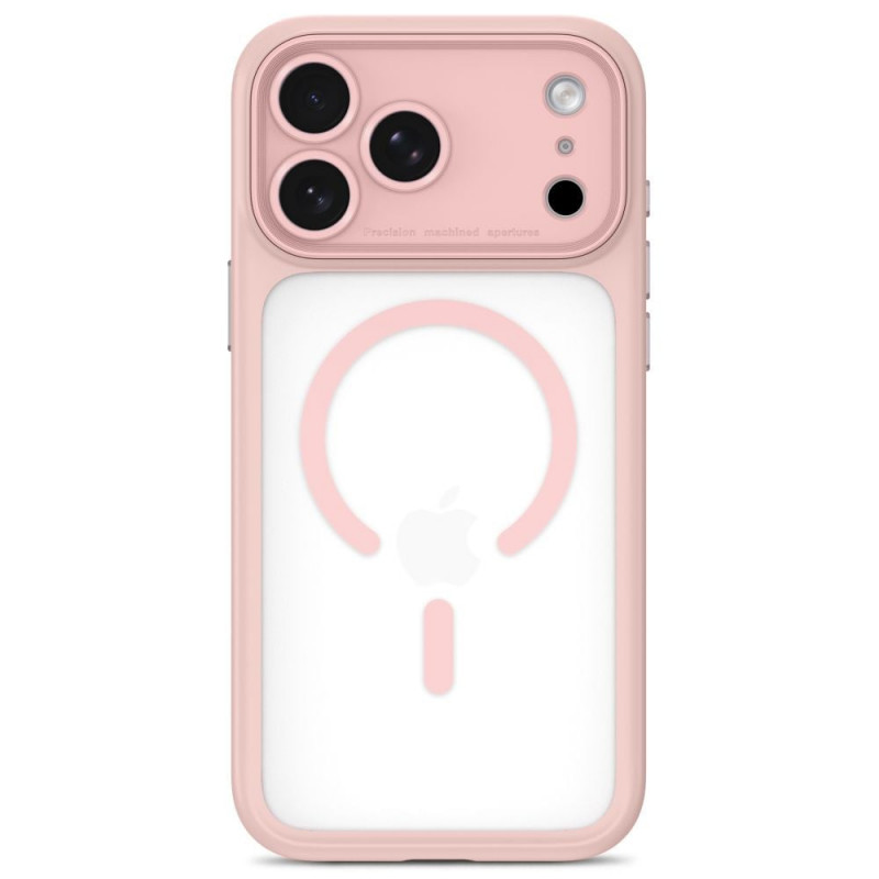 Capa Tech-Protect MagPeak MagSafe CC para Apple iPhone 17 Pro Max / 18 Pro Max THP6115, rosa mate