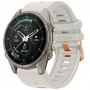 Pulseira de silicone Tech-Protect para Garmin Fenix 5s / 5s Plus / 6s / 6s Pro / 7s / 8 / 9 / 9 Pro 43 mm, cinzento névoa