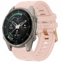 Pulseira de silicone Tech-Protect para Garmin Fenix 5s / 5s Plus / 6s / 6s Pro / 7s / 8 / 9 / 9 Pro 43 mm, rosa em pó