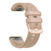 Pulseira de silicone Tech-Protect para Garmin Fenix 5s / 5s Plus / 6s / 6s Pro / 7s / 8 / 9 / 9 Pro 43 mm, nogueira