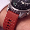 Pulseira de silicone Tech-Protect para Garmin Fenix 5 / 6 / 6 Pro / 7 / 8 / 8 Pro / E / 9 / 9 Pro 47 mm, vermelho carmesim