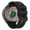 Pulseira de relógio em silicone Tech-Protect para Garmin Fenix 5 / 6 / 6 Pro / 7 / 8 / 8 Pro / E / 9 / 9 Pro 47 mm, Obsidian Black