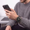 Pulseira de relógio em silicone Tech-Protect para Garmin Fenix 5 / 6 / 6 Pro / 7 / 8 / 8 Pro / E / 9 / 9 Pro 47 mm, Obsidian Black