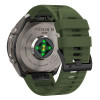 Pulseira de silicone Tech-Protect para Garmin Fenix 5 / 6 / 6 Pro / 7 / 8 / 8 Pro / E / 9 / 9 Pro 51 mm, verde militar