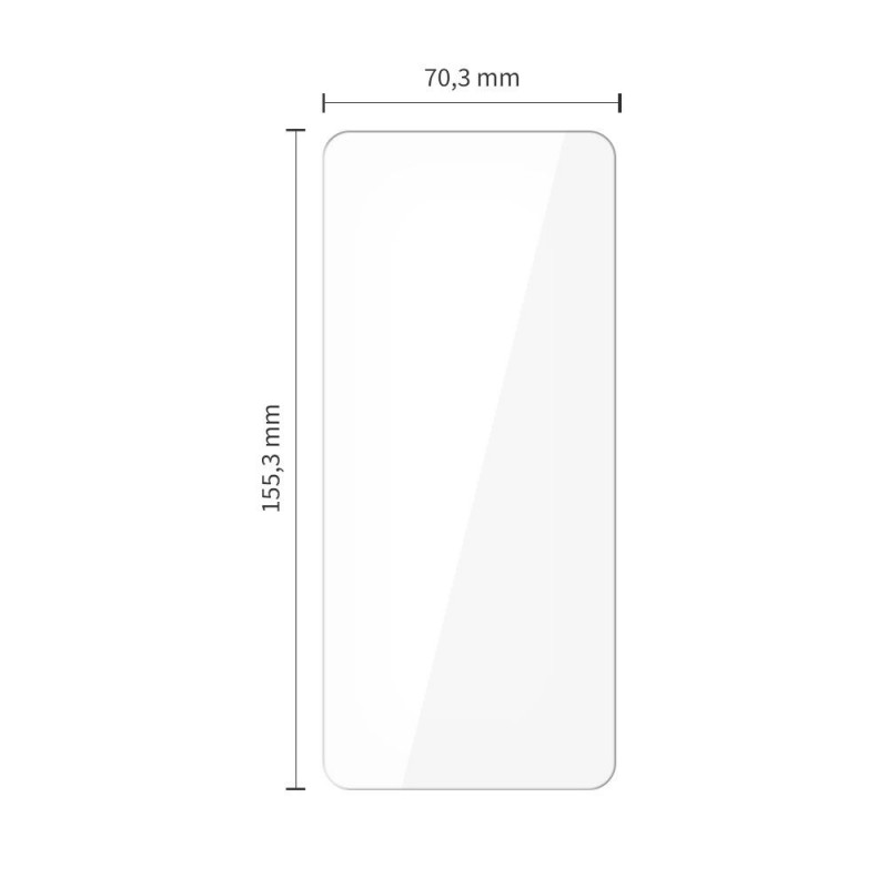 Película de hidrogel Tech-Protect Hydroflex Fit+ para Motorola Edge 60 / 60 Pro / 60 Fusion (2 unid.), transparente