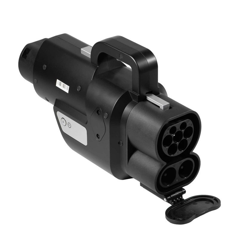 Adaptador de carregamento para veículos elétricos Akyga AK-SC-E32 CCS2 para GB/T, 1000 V DC, 300 A