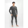 Conjunto de primeira camada merino para homem Viking Altis Man Set, verde-escuro, L