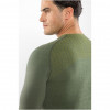 Conjunto de primeira camada de merino para homem Viking Altis Man Set, verde-escuro, M