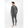 Conjunto de primeira camada merino para homem Viking Altis Man Set, preto, M