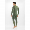 Conjunto de primeira camada merino para homem Viking Altis Man Set, verde-escuro, XL