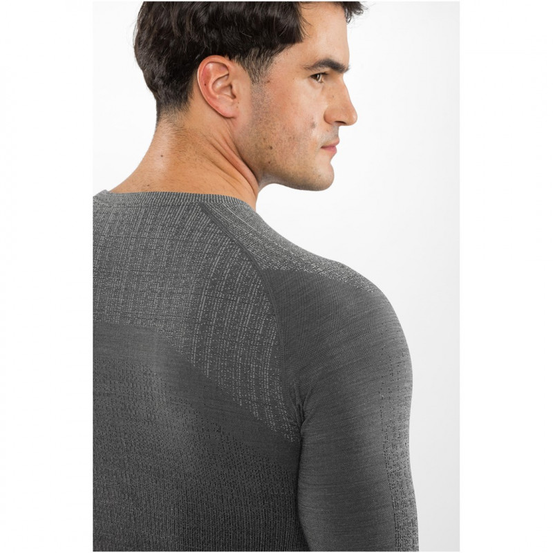 Conjunto de primeira camada merino para homem Viking Altis Man Set, preto, L