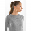Conjunto de base layer de merino para mulher Viking Altis Lady Set, cinzento, M