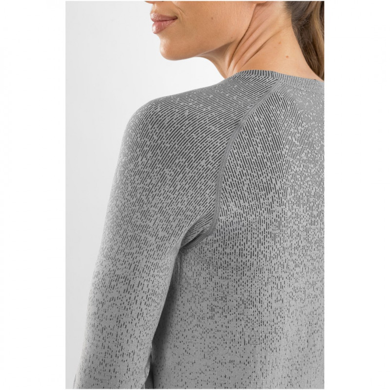 Conjunto de base layer de merino para mulher Viking Altis Lady Set, cinzento, M