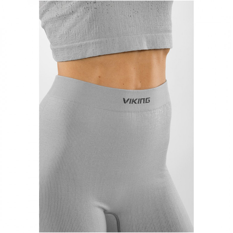 Conjunto de base layer de merino para mulher Viking Altis Lady Set, cinzento, M
