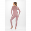 Conjunto de primeira camada de merino para mulher Viking Altis Lady Set, rosa, L