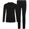 Conjunto de base Meriboo Man para homem Viking, preto, M