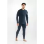 Conjunto de primeira camada merino para homem Viking Meriboo Man Set, azul-marinho, L