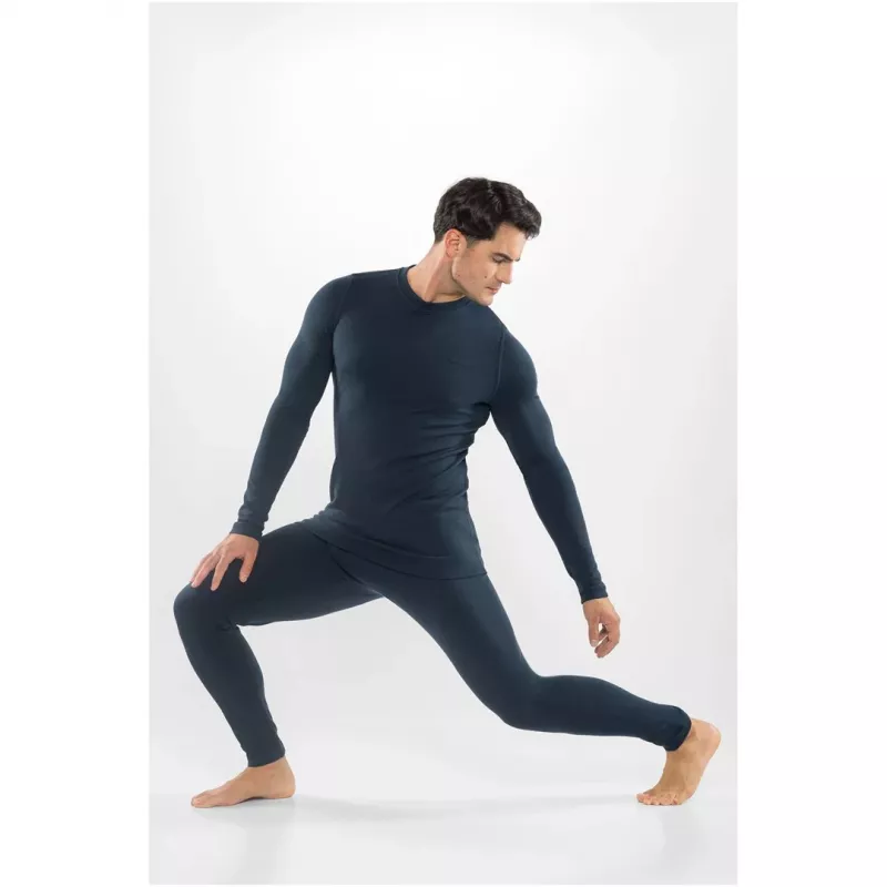 Conjunto de primeira camada merino para homem Viking Meriboo Man Set, azul-marinho, L