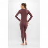 Conjunto de primeira camada para mulher Viking Meriboo Lady Set Merino, rosa, M