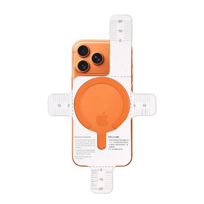 Tech-Protect MMP-200 Anel Magnético MagSafe, Cosmic Orange