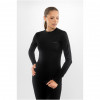 Conjunto de primeira camada para mulher Viking Meriboo Lady Set Merino, preto, L