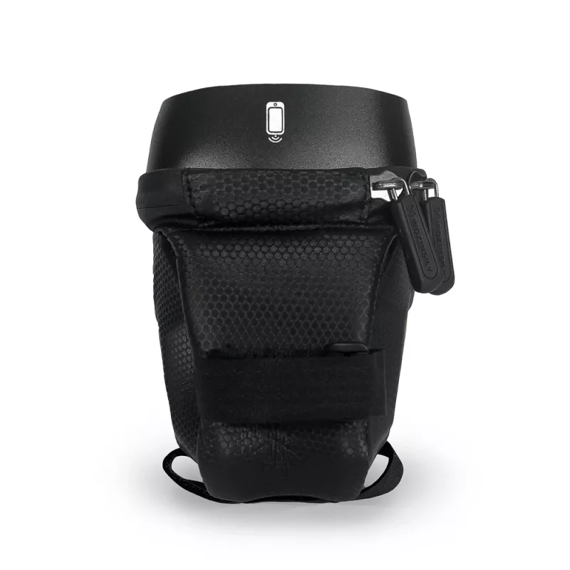 Bolsa de quadro para bicicleta Wozinsky WBB28BK com capa para telemóvel, 1,7 L, preta