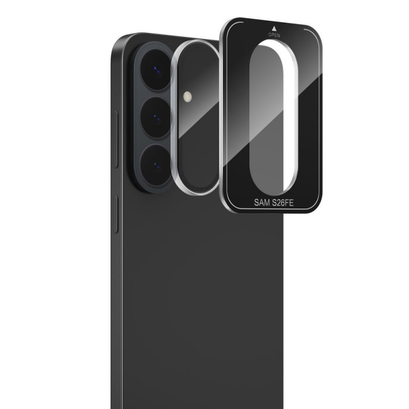 Tech-Protect Camring Fit+ Protetor de lente de câmara para Samsung Galaxy S26 FE, transparente