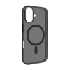 Capa de silicone MagSafe Puro Daylight para iPhone 16 Plus, preta