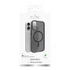 Capa de silicone MagSafe Puro Daylight para iPhone 16 Plus, preta